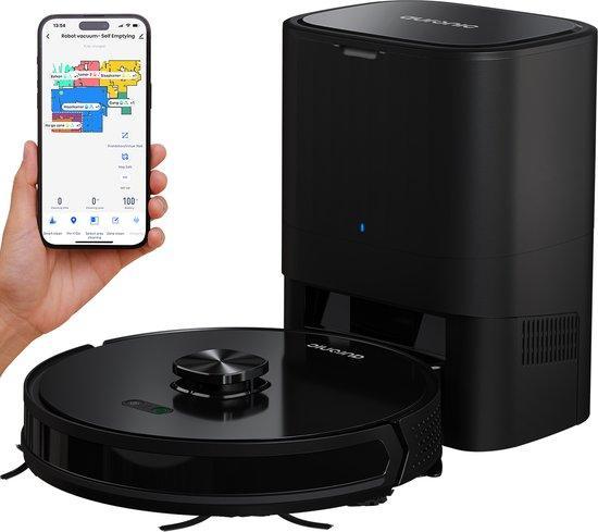 2dekans | Auronic Robotstofzuiger – Dweilfunctie & Lidar, Witgoed en Apparatuur, Stofzuigers, Zo goed als nieuw, Ophalen of Verzenden