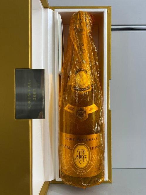 2007 Louis Roederer, Cristal - Champagne Brut - 1 Fles (0,75, Verzamelen, Wijnen