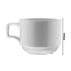 GGM Gastro | (6 stuks) SEA WAVE - Koffie-/ theekop - 120 cc, Verzenden, Nieuw