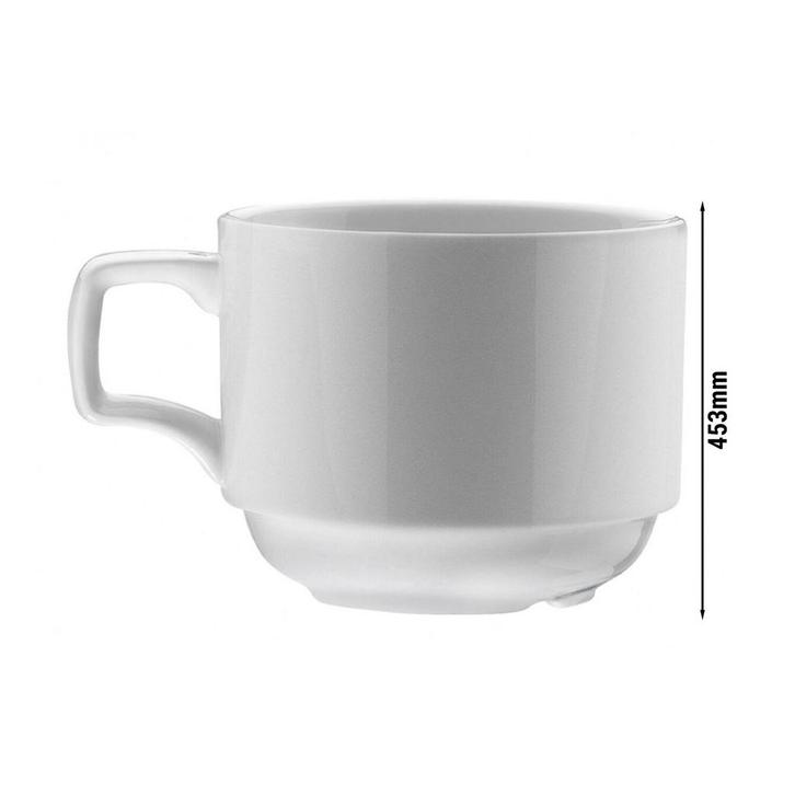 GGM Gastro | (6 stuks) SEA WAVE - Koffie-/ theekop - 120 cc, Huis en Inrichting, Keuken | Bestek, Nieuw, Verzenden