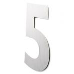 Deurbeslag | Huisnummer 5 | Intersteel | 50 cm, Verzenden, Nieuw