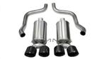Corsa 2009-2013 Xtreme Axle-Back Exhaust w/Dual Black 3.5in, Ophalen of Verzenden, Nieuw