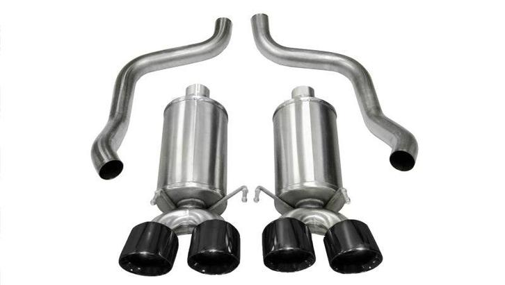 Corsa 2009-2013 Xtreme Axle-Back Exhaust w/Dual Black 3.5in, Auto-onderdelen, Uitlaatsystemen, Ophalen of Verzenden