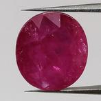 Rood Robijn - 3.32 ct - Instituto Gemólogico Español (IGE) -, Sieraden, Tassen en Uiterlijk, Edelstenen, Nieuw