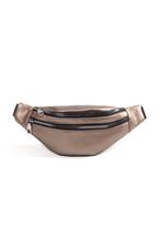 Grote Bronzen Heuptas Breed 2 Ritsen Fanny Pack Twee Vakken, Sieraden, Tassen en Uiterlijk, Tassen | Damestassen, Ophalen of Verzenden