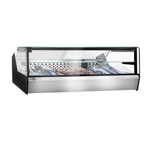 GGM Gastro | Tafelmodel koelvitrine voor vis en vlees - |, Zakelijke goederen, Horeca | Meubilair en Inrichting, Nieuw in verpakking