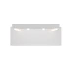 Kaptafel / Schminktafel Talea - Incl. Spiegel en LED - Wit, Verzenden, Nieuw