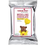 Saracino Modelleer Chocolade Geel 250g, Hobby en Vrije tijd, Taarten en Cupcakes maken, Verzenden, Nieuw