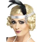 Zilveren jaren 20 hoofdband  - Haar ornamenten, Nieuw, Ophalen of Verzenden