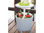 Keter Coolbar Partytafel - 49,5x49,5x84,5cm - Koelbox 30L -, Huis en Inrichting, Verzenden, Zo goed als nieuw