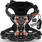 Reflecterende Hondentuigje - Hondenharnas - Beige - L - LOVP, Dieren en Toebehoren, Verzenden, Zo goed als nieuw