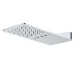 Wiesbaden WandHoofddouche met Waterval - Vierkant - 60x2.5cm, Doe-het-zelf en Verbouw, Sanitair, Ophalen of Verzenden, Nieuw