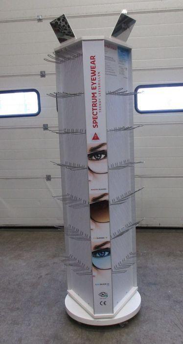 Draaibare Haken Display, Hakenmolen, B60 x H201cm, Zakelijke goederen, Kantoor en Winkelinrichting | Kantoorartikelen, Gebruikt