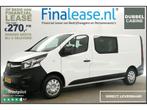 Opel Vivaro 1.6 CDTI L2H1 DC Airco Cruise 6 Pers LED €270pm, Wit, Nieuw, Lease, Opel