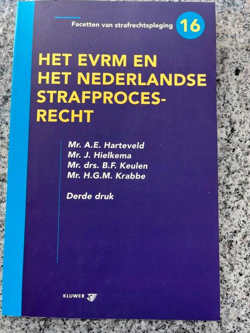 Het EVRM en het Nederlandse strafprocesrecht, Boeken, Politiek en Maatschappij, Juridisch en Recht, Nederland, Gelezen, Verzenden