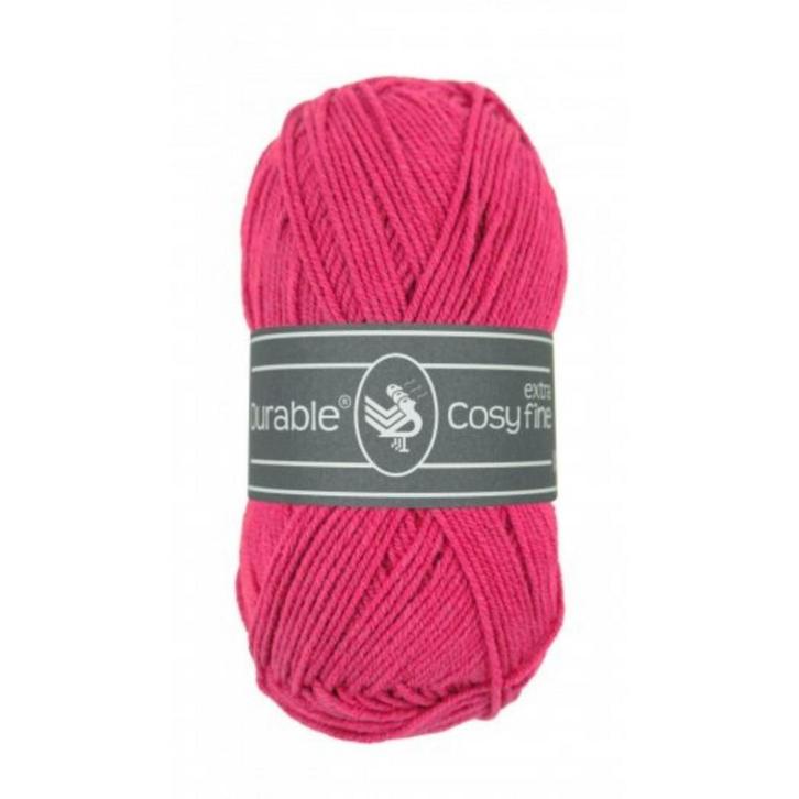 Durable Cosy Extra Fine 237 Fuchsia, Hobby en Vrije tijd, Breien en Haken, Breien of Haken, Nieuw, Wol of Garen, Ophalen of Verzenden