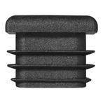 ProPlus Vierkante insteekdop - 25 x 25 mm - zwart - PE ku..., Ophalen of Verzenden, Nieuw