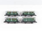 Fleischmann N - 8052K/8055K - Modeltrein personenwagen (4) -, Nieuw