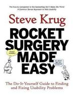Rocket Surgery Made Easy 9780321657299 Krug Steve, Boeken, Verzenden, Zo goed als nieuw, Krug Steve