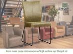Leren eetkamerstoel Mate - Vintage Olive (olijf/groen) -, Huis en Inrichting, Stoelen, Overige kleuren, Nieuw, Ophalen of Verzenden