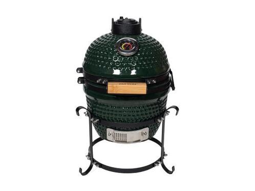 Veiling -  Patton Kamado 13 inch glans groen, Tuin en Terras, Houtskoolbarbecues