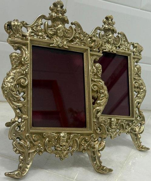 Fotolijst (2) - Verguld brons, Antiek en Kunst, Antiek | Overige Antiek