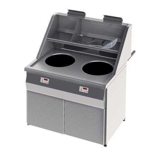 Bakwand Orlando 2 Pan Aardgas-Propaangas Trend-Fgs2p-Fgs2n, Zakelijke goederen, Horeca | Keukenapparatuur, Nieuw in verpakking