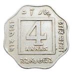 Brits India. Lot of 25 Coins 1919-1950- Different values and, Postzegels en Munten, Munten | Europa | Niet-Euromunten
