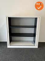 TDS Roldeurkast - 120x120x46cm - Wit met witte kunststof deu, Werkplek, Ophalen of Verzenden, Gebruikt, Kast