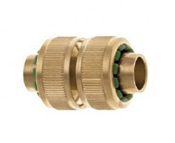 Geka Snelkoppeling messing slangverbinder 15/19mm, Doe-het-zelf en Verbouw, Buizen en Afvoer, Ophalen of Verzenden