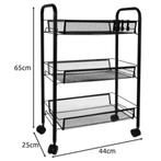 Ruhhy Mobiel Opbergrek - IJzeren Rek met Haken - Stijlvol..., Ophalen of Verzenden, Nieuw