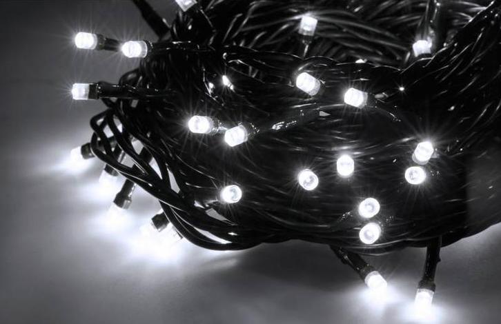 Kerstverlichting - Koud Wit - 10 meter - IP65 - Koppelbaar -, Hobby en Vrije tijd, Elektronica-componenten, Nieuw, Ophalen of Verzenden