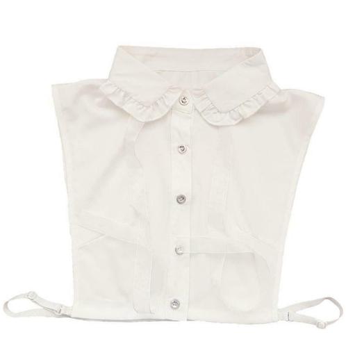 Wit los blouse kraagje met strik - losse blouse kraagjes.nl, Kleding | Dames, Blouses en Tunieken, Wit, Nieuw, Maat 42/44 (L)
