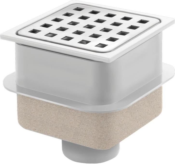 Afvoer Put Vierkant | Rvs | ABS Puthuis HorecaTraders, Zakelijke goederen, Horeca | Meubilair en Inrichting, Verzenden