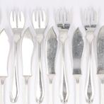 C.L.J. Begeer - Art-Deco - Visbestek - Visbestekset (12) -, Antiek en Kunst