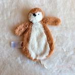 JOLLEIN knuffeldoekje speendoekje pinguïn bruin | Caramel, Verzenden, Nieuw