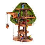 Magic Wood Houten Tree House - Boomhuis Groot (40x25x65 cm), Nieuw