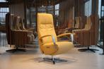 Relaxfauteuil De Toekomst TW-222 3 motoren+accu Leer, Ophalen of Verzenden, Nieuw, Leer, Modern, Design