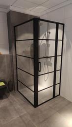 Showmodel Douchecabine mat zwart  90x100 (soho stijl) - 0038, Ophalen, Nieuw, Glas, Douche