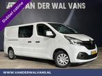 Renault Trafic 2.0 dCi 120pk L2H1 Dubbele Cabine Euro6 Airco, Auto's, Renault, Wit, Nieuw, Handgeschakeld