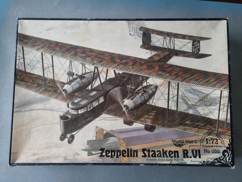 Roden 055 Zeppelin Staaken R.VI 1:72, Hobby en Vrije tijd, Modelbouw | Vliegtuigen en Helikopters, Verzenden