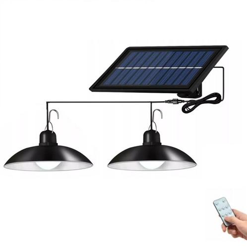 LED solar hanglamp - Koud wit - 100 Lumen - Met afstandsbedi, Tuin en Terras, Buitenverlichting, Waterbestendig, Led, Zonne-energie