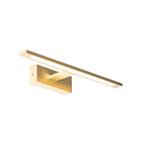 Wandlamp messing 41,5 cm incl. LED IP44 - Jerre, Huis en Inrichting, Lampen | Wandlampen, Nieuw, Overige materialen, Design