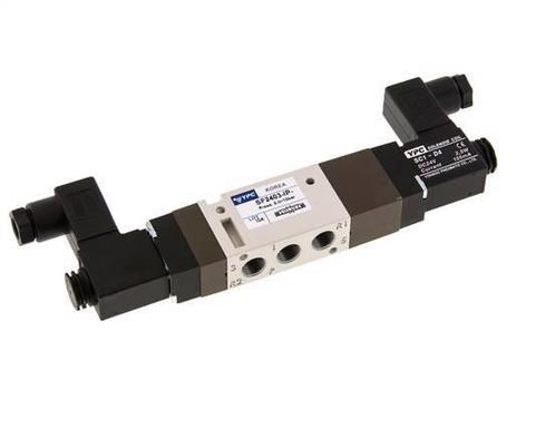 5/3 G1/8  Middenuitlaat Magneetventiel 12V DC, Doe-het-zelf en Verbouw, Gereedschap | Machine-onderdelen en Toebehoren, Nieuw