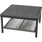 Siena Garden Kansas Loungetafel 75x75cm - Antraciet, Huis en Inrichting, Tafels | Salontafels, Ophalen of Verzenden, Nieuw, Overige materialen