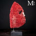 Organ Pipe Coral Tubipora Musica – Rode buiscoral - Hoogte:, Antiek en Kunst