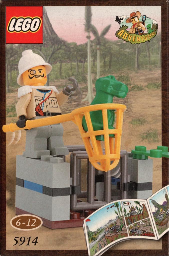 LEGO Adventurers Sam Sinister and Baby T - 5914 (Nieuw), Kinderen en Baby's, Speelgoed | Duplo en Lego, Nieuw, Verzenden
