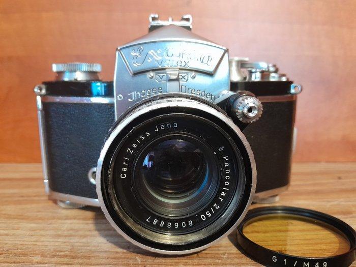 Ihagee Varex VX + 50mm +135mm +acc Single lens reflex camera, Audio, Tv en Foto, Fotocamera's Analoog