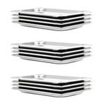 vidaXL Gastronormbakken 12 st GN 1/3 20 mm roestvrij staal, Huis en Inrichting, Verzenden, Nieuw