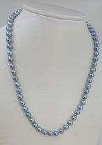 Halsketting 6x6,5 mm zilveren Akoya-parels, Sieraden, Tassen en Uiterlijk, Kettingen, Nieuw